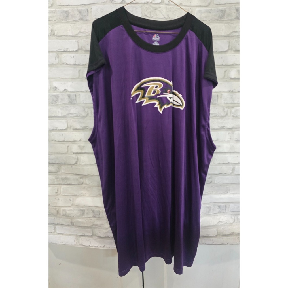 Baltimore Ravens Men's 5XLT  Mesh Jersey Sleeveless Tank Top NFL Gameday Apparel